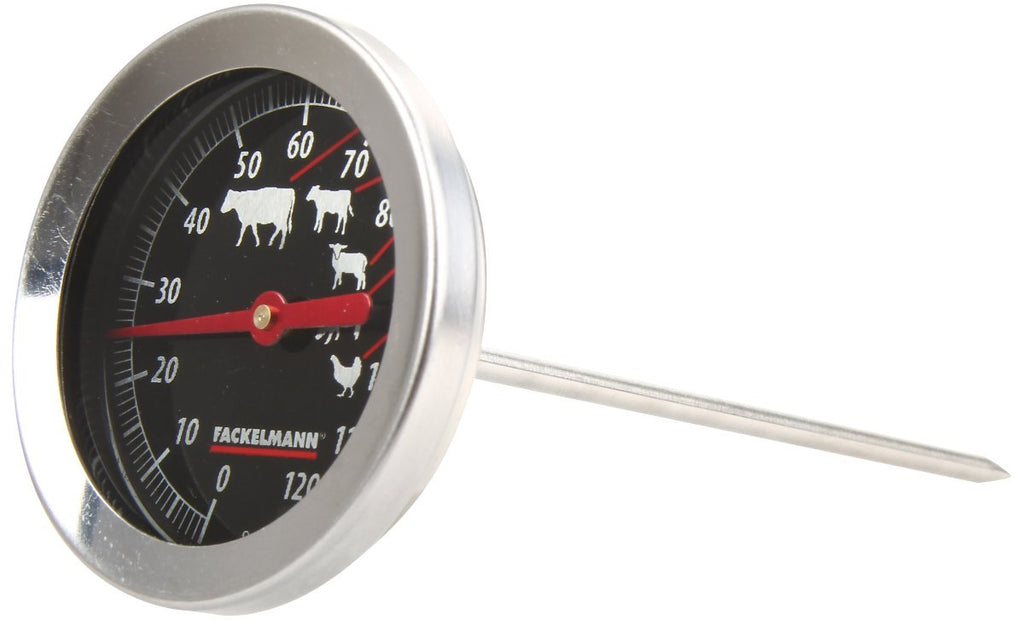 Fackelmann 45148 Roasting Thermometer Stainless Steel, Thermometer 11 CM