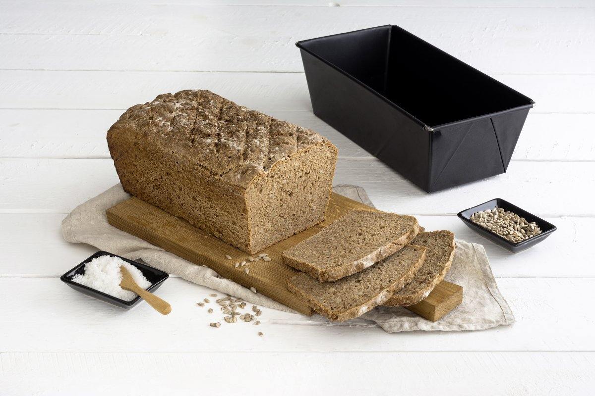 Zenker  "Black/Metallic" Bread Baking Tin, 31X16X10 cm - Whole and All
