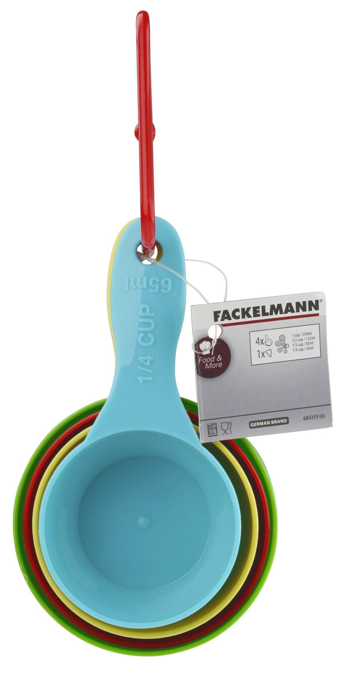 Fackelmann Measuring Cups 4Pcs