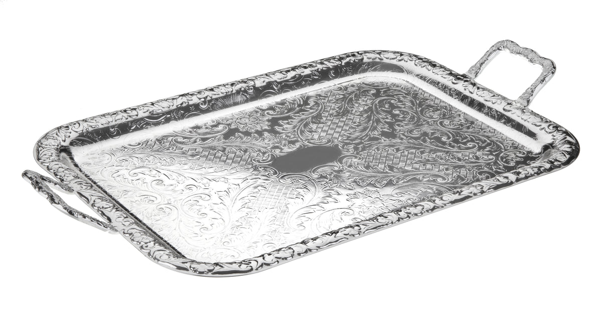 Queen Anne Medium Oblong Tray/Handles