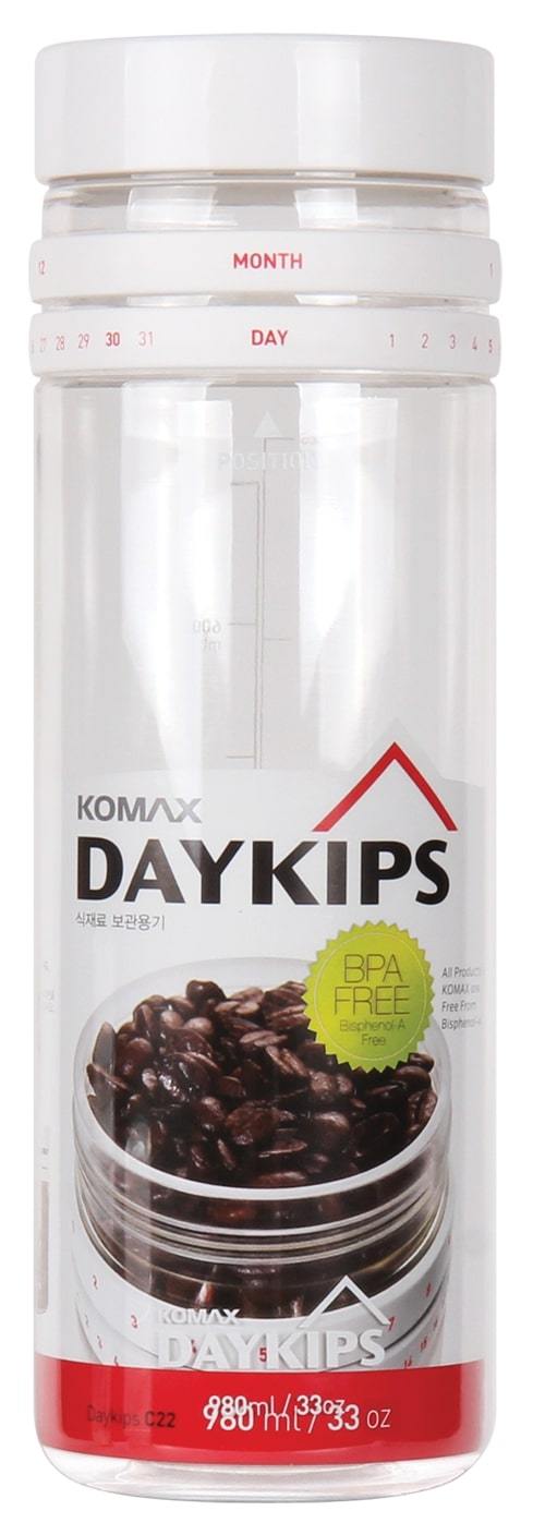 Komax Daykips Dry Food Canister, 980 ml