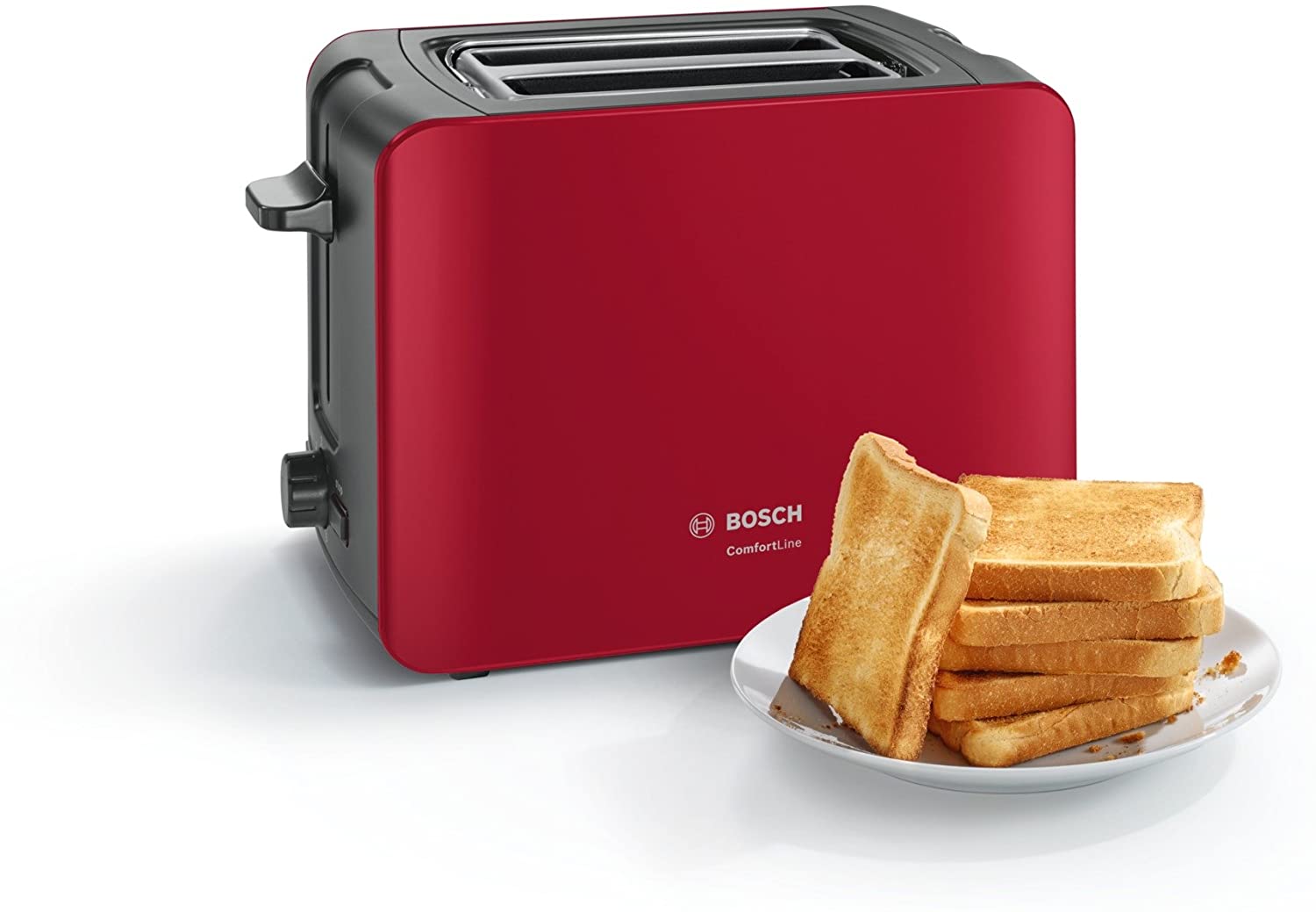 Bosch Toaster, 2 Slices, 1090W (Red)