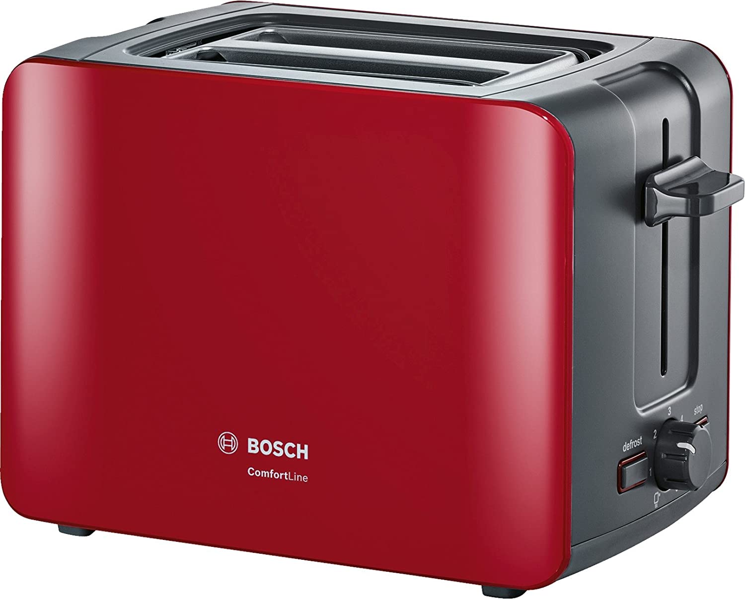 Bosch Toaster, 2 Slices, 1090W (Red)