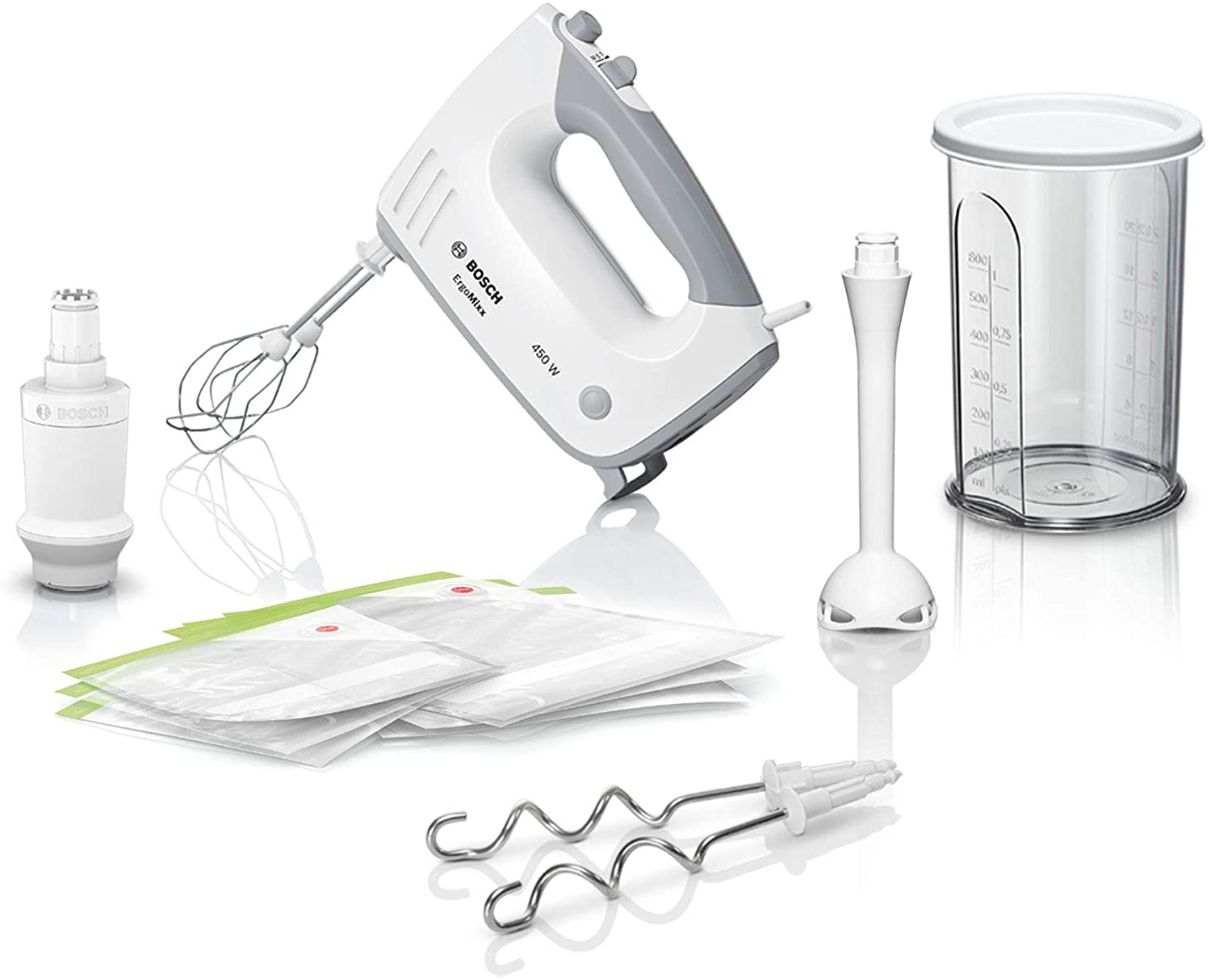 Bosch  Ergo Hand Mixer, Air Degassing Vacuum Machine with Free Bags