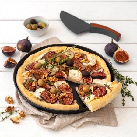 Zenker  "Special Countries" Pizza Tray, Black, 28.5X2.5 cm - Whole and All