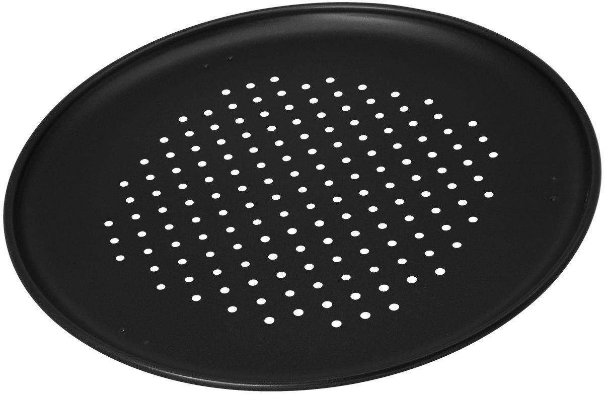 Zenker "Special Countries" Non-Stick Carbon Steel Round Crisper Pan, Black, 32X1.5 cm - Whole and All