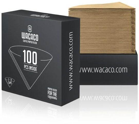 مرشحات ورقية Wacaco Cuppamoka ، 100 قطعة