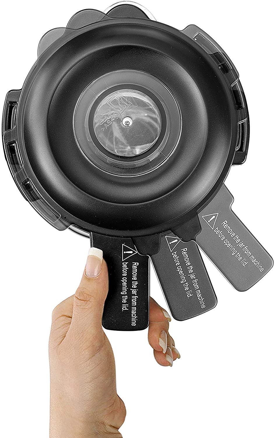 Black+Decker 1200W 1.7L High Power Premium Blender with Glass Jar, Black/Silver