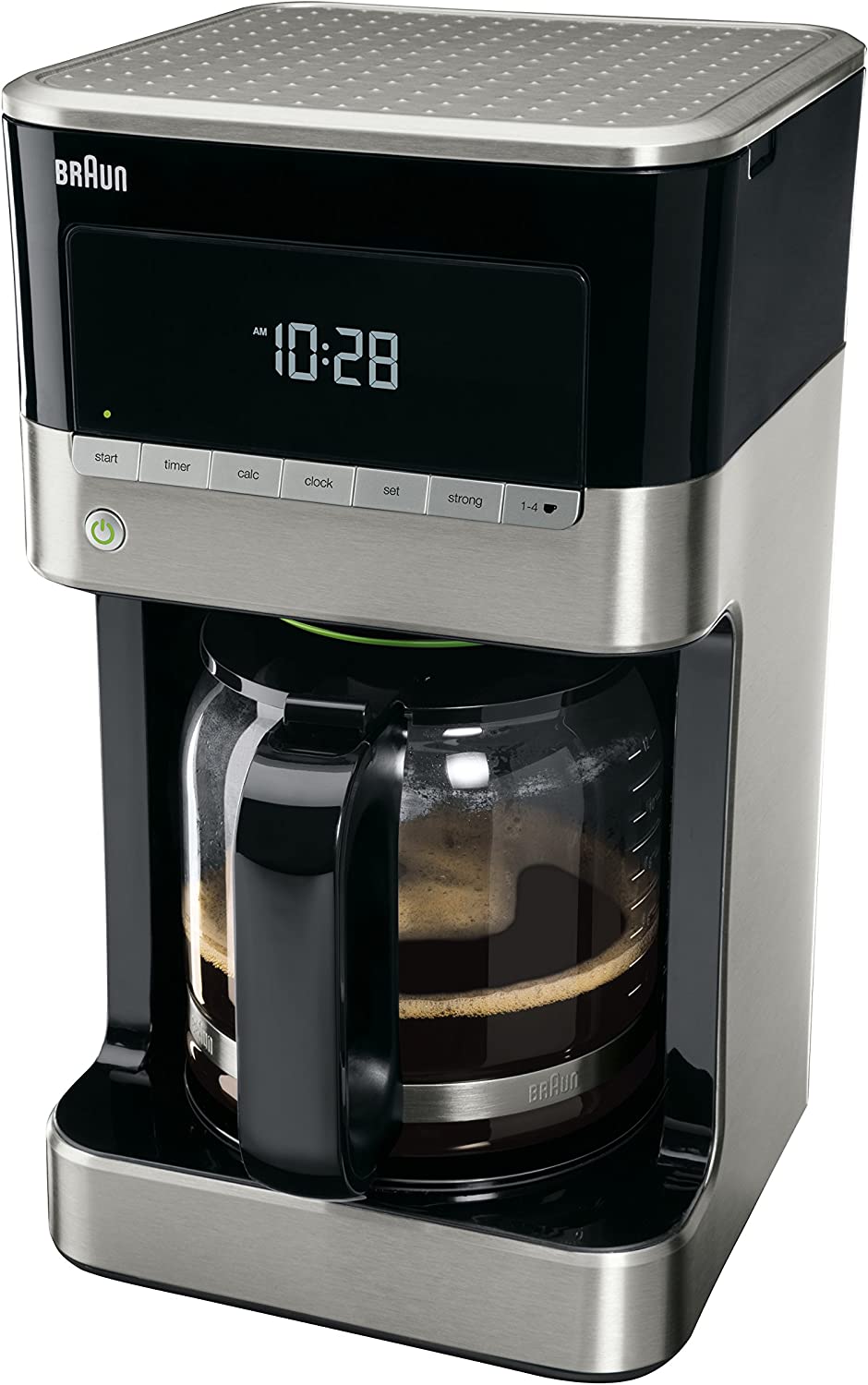 Braun Filter Drip Coffee Maker, 12 Cup (Black)