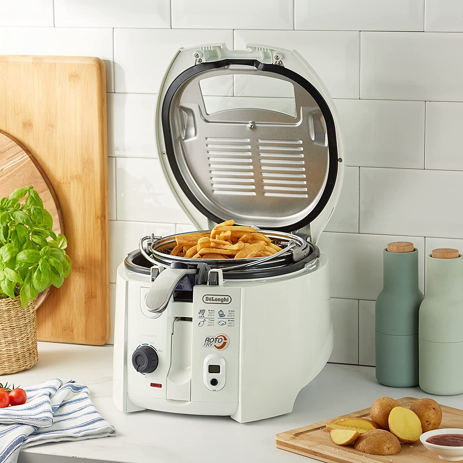 Delonghi roto deep clearance fryer