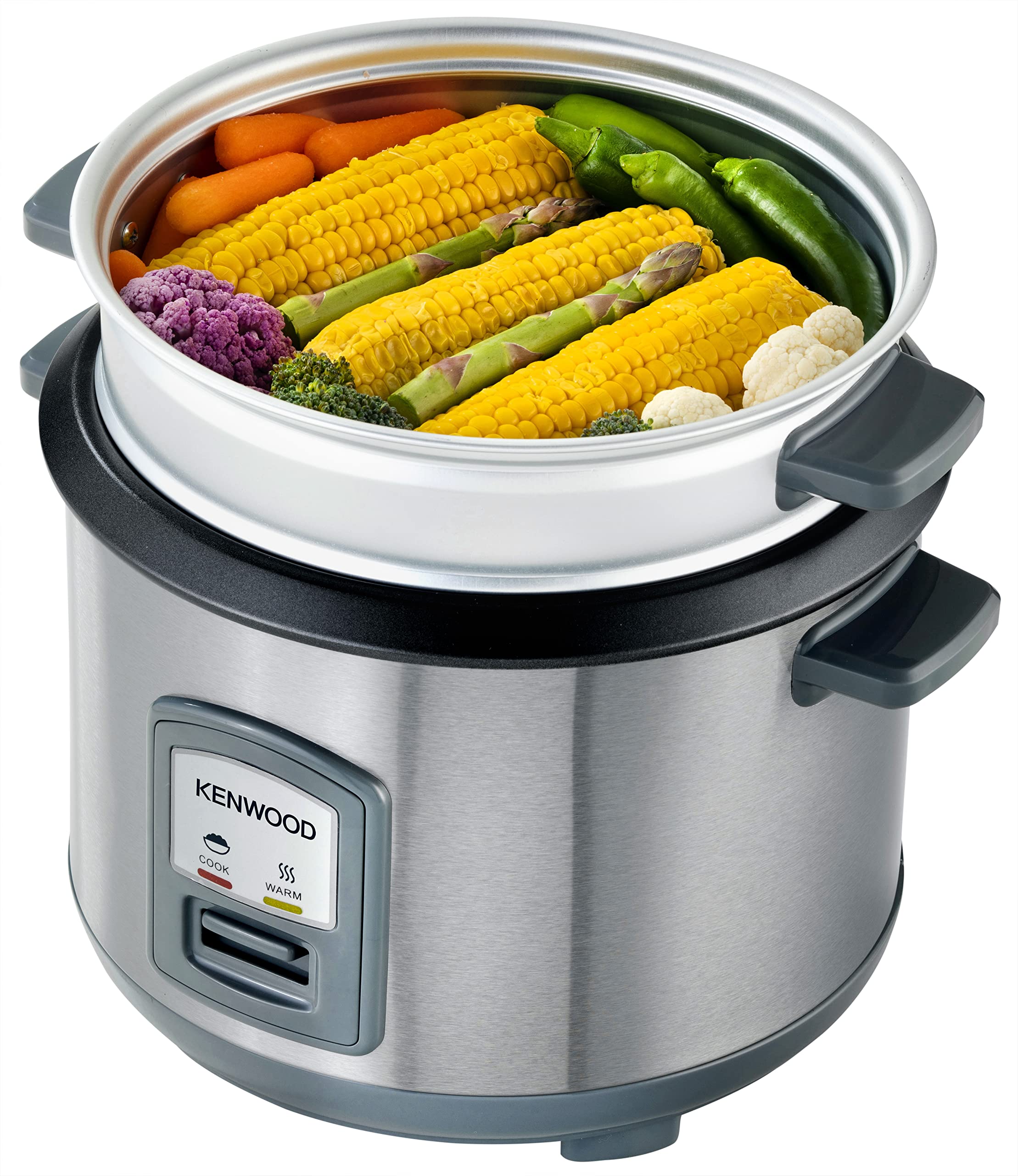 Kenwood Rice Cooker with Steamer, Large 2.8L