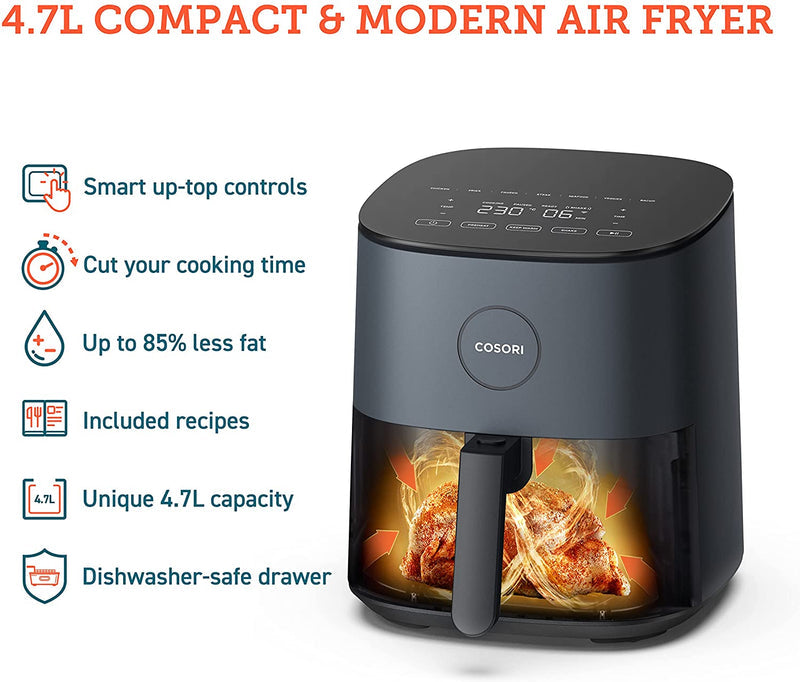 COSORI Air Fryer 4.7L, 9-in-1 Compact Air Fryer