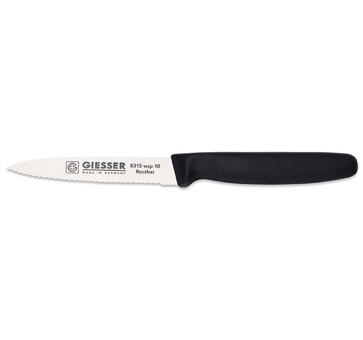 Giesser Vegetable Knife, Wavy Edge, 10 cm