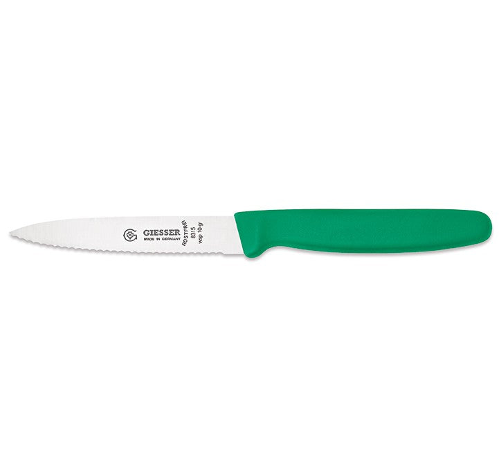 Giesser Vegetable Knife, Wavy Edge, 10 cm