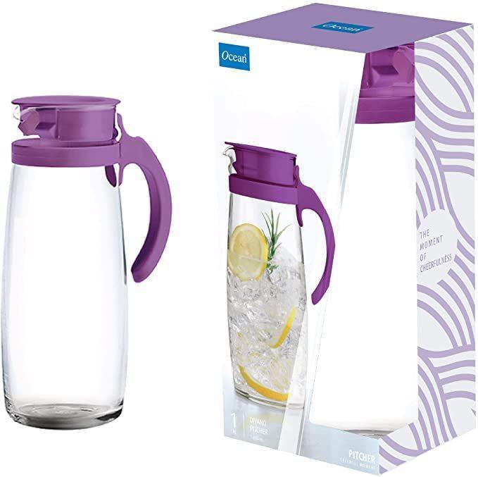 Ocean Divano Pitcher Purple, 1660 ml - Whole and All