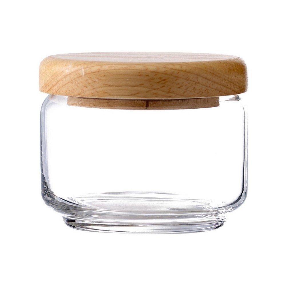 Ocean Pop Jar Wooden Lid, 325 ml