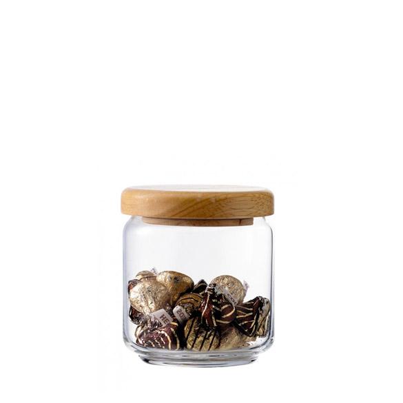 Ocean Pop Jar Wooden Lid, 500 ml