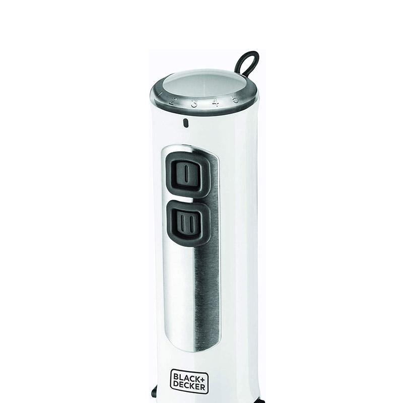 Black+Decker 400W Stick Blender w/ Chopper And Whisk - Whole and All