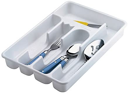 Rubbermaid Small Cutlery Tray, White - Whole and All