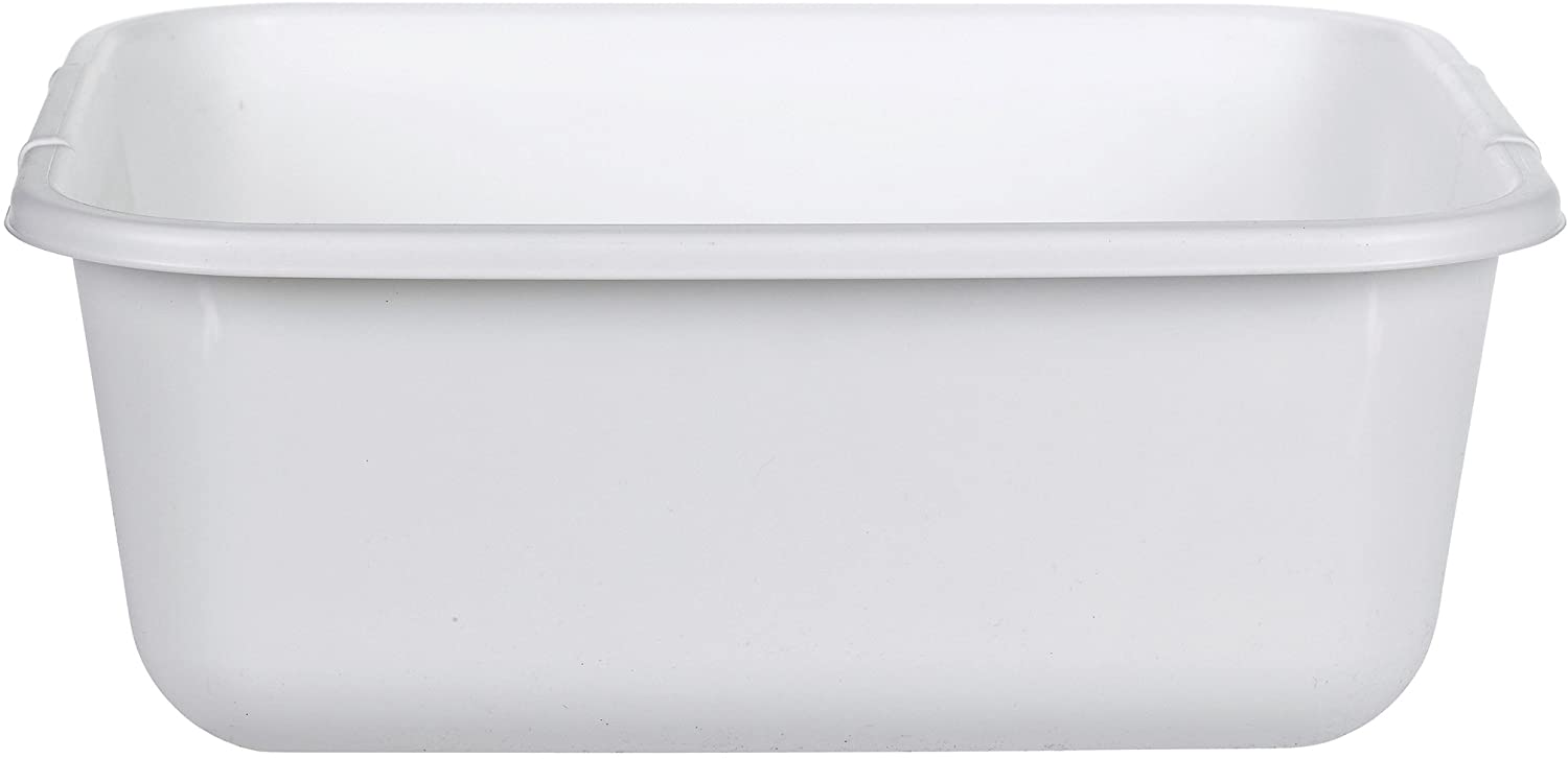 Rubbermaid Small Dishpan, White - Whole and All