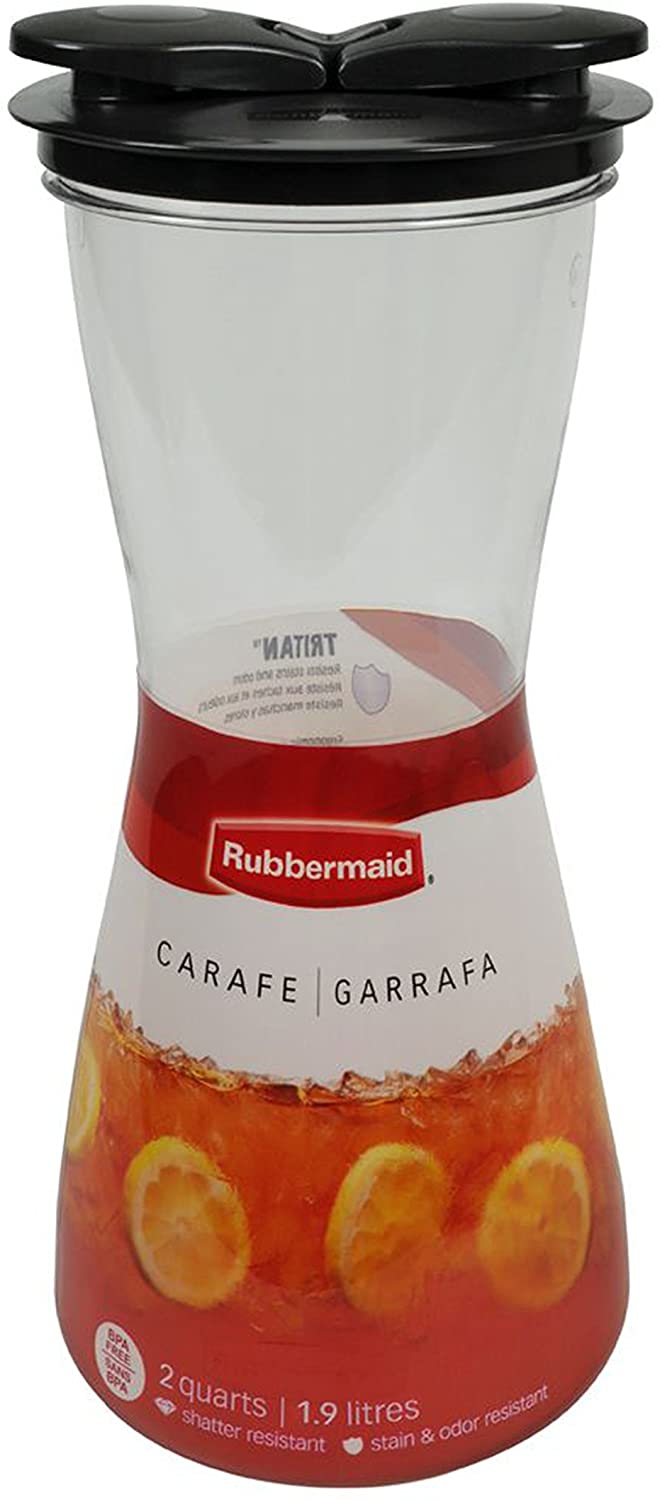 Rubbermaid Carafe with Leak-Proof Lid, 1.9 L - Whole and All