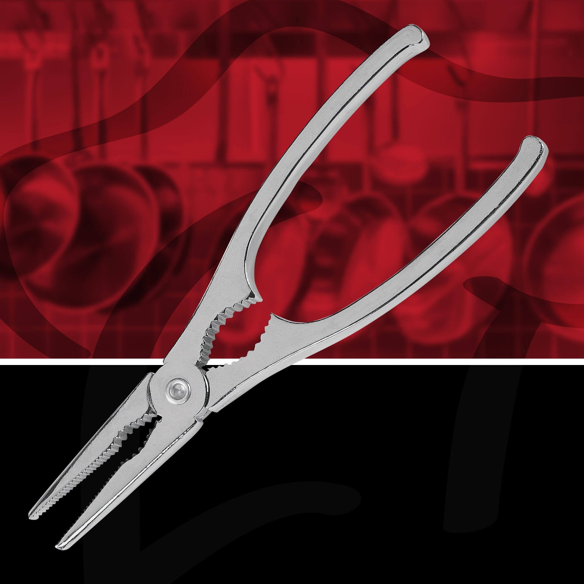 FMprofessional Lobster Tong, Stainless Steel