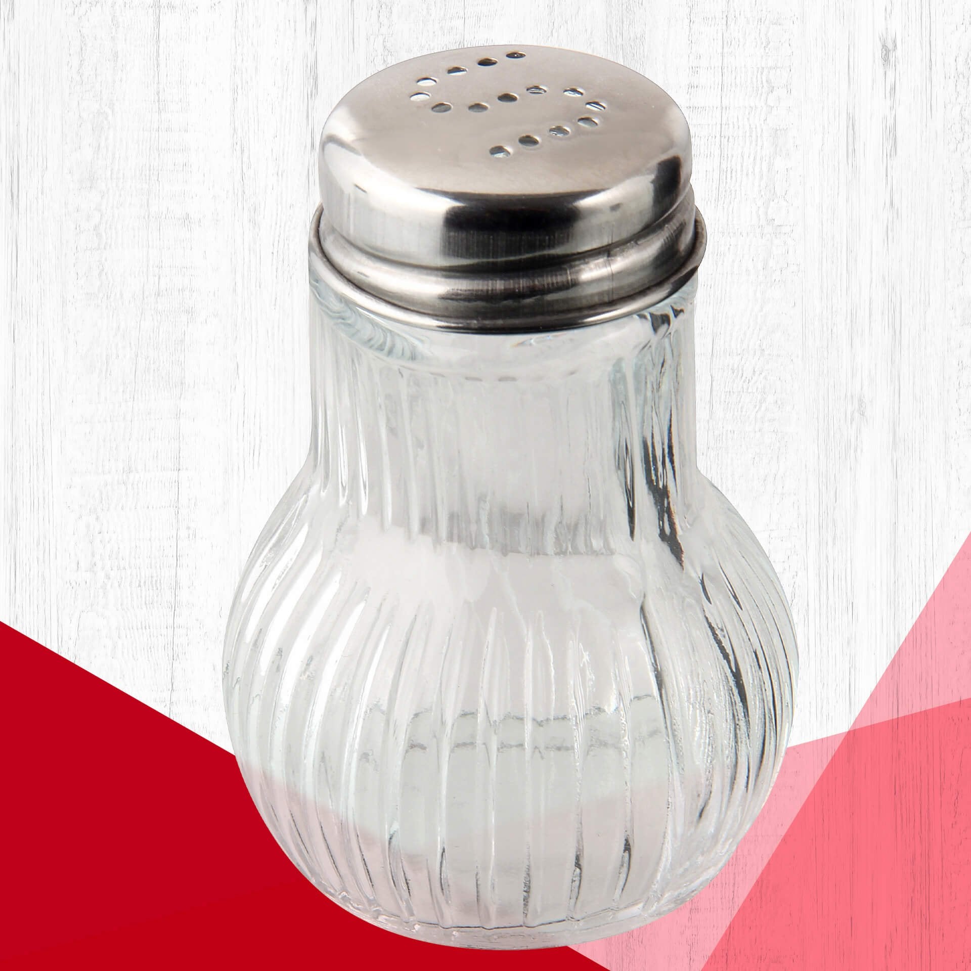 Fackelmann Salt/Pepper Dispenser Rubin