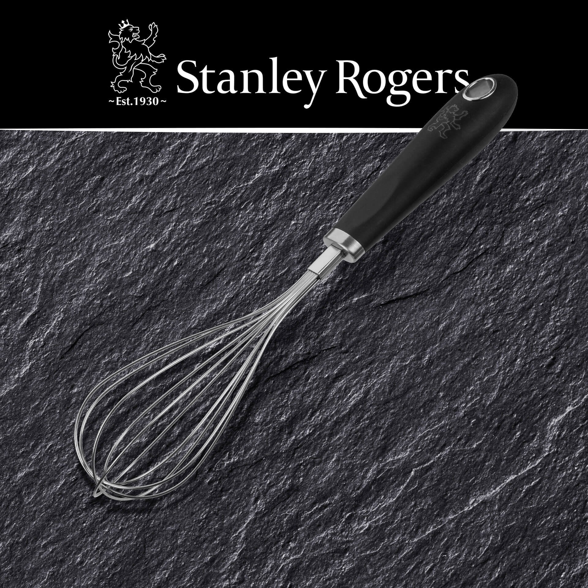 Stanley Rogers Egg-Whisk, Stainless Steel, Plastic Handle