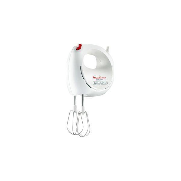 Moulinex Electric Hand Mixer, 5 Speed, 200W (White) - Whole and All