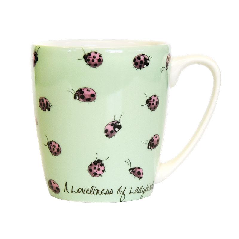 Churchill The In Crowd Acorn Mug Ladybirds, 300 ml - Whole and All