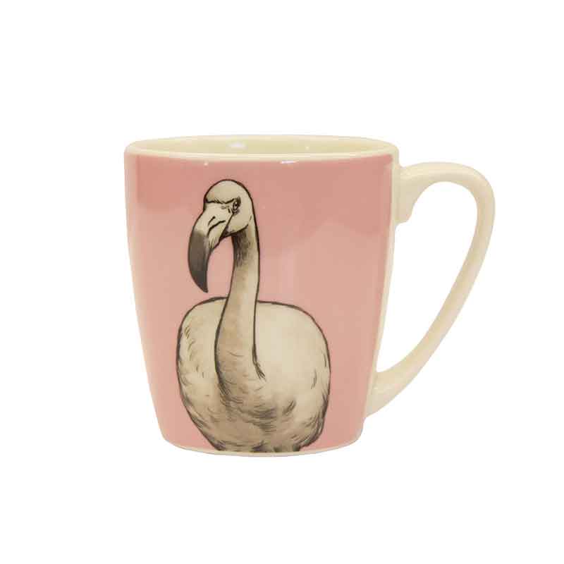 Churchill Couture Kingdom Acorn Flamingo Mug, 300 ml - Whole and All