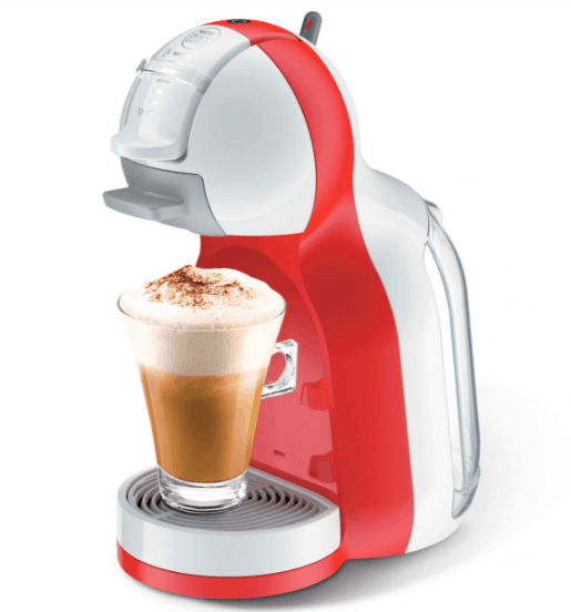 نسكافيه دولتشي غوستو ميني مي ، آلة صنع القهوة الأوتوماتيكية (أحمر)