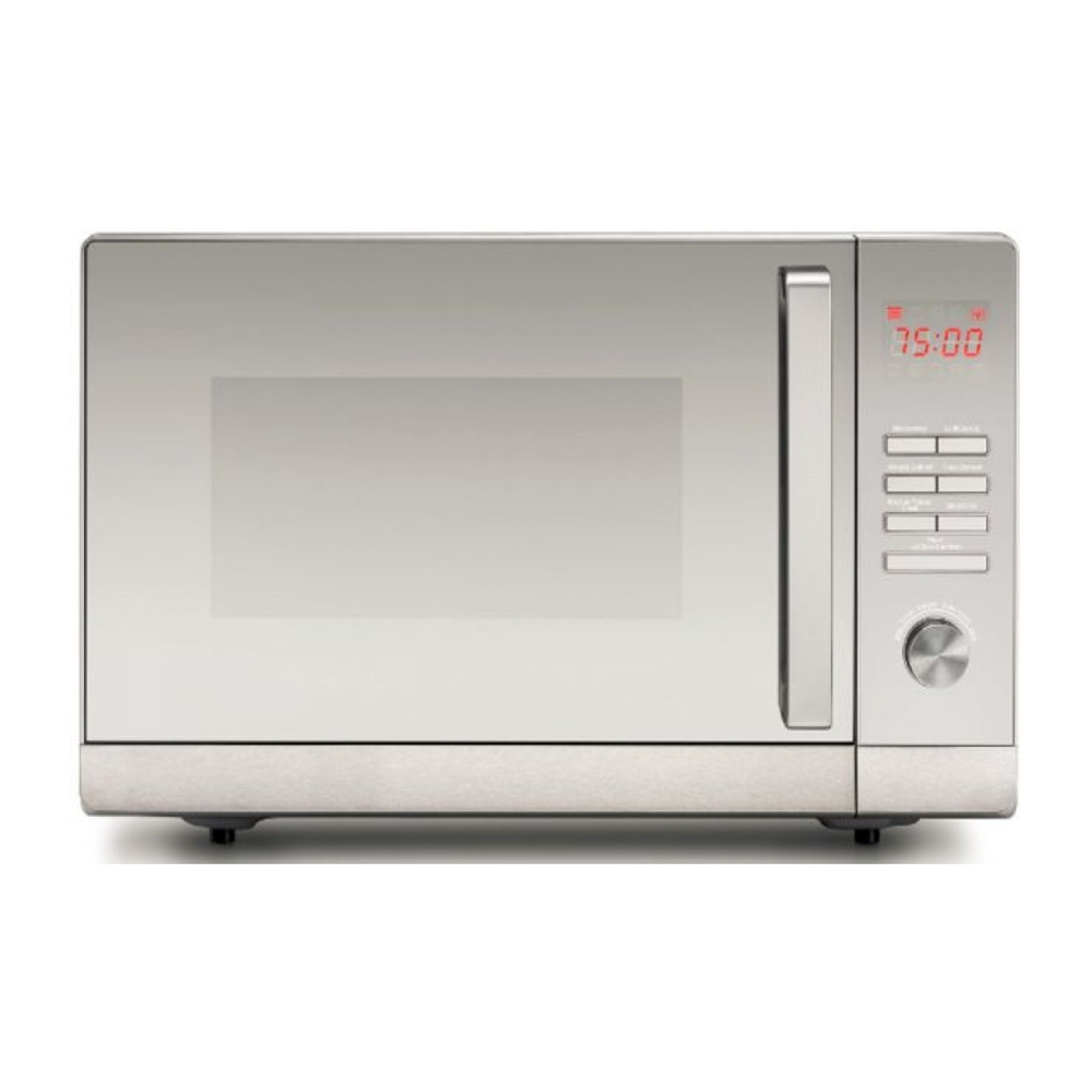 Black+Decker Lifestyle Combination Microwave Oven with Grill & Mirror Finish, Silver
