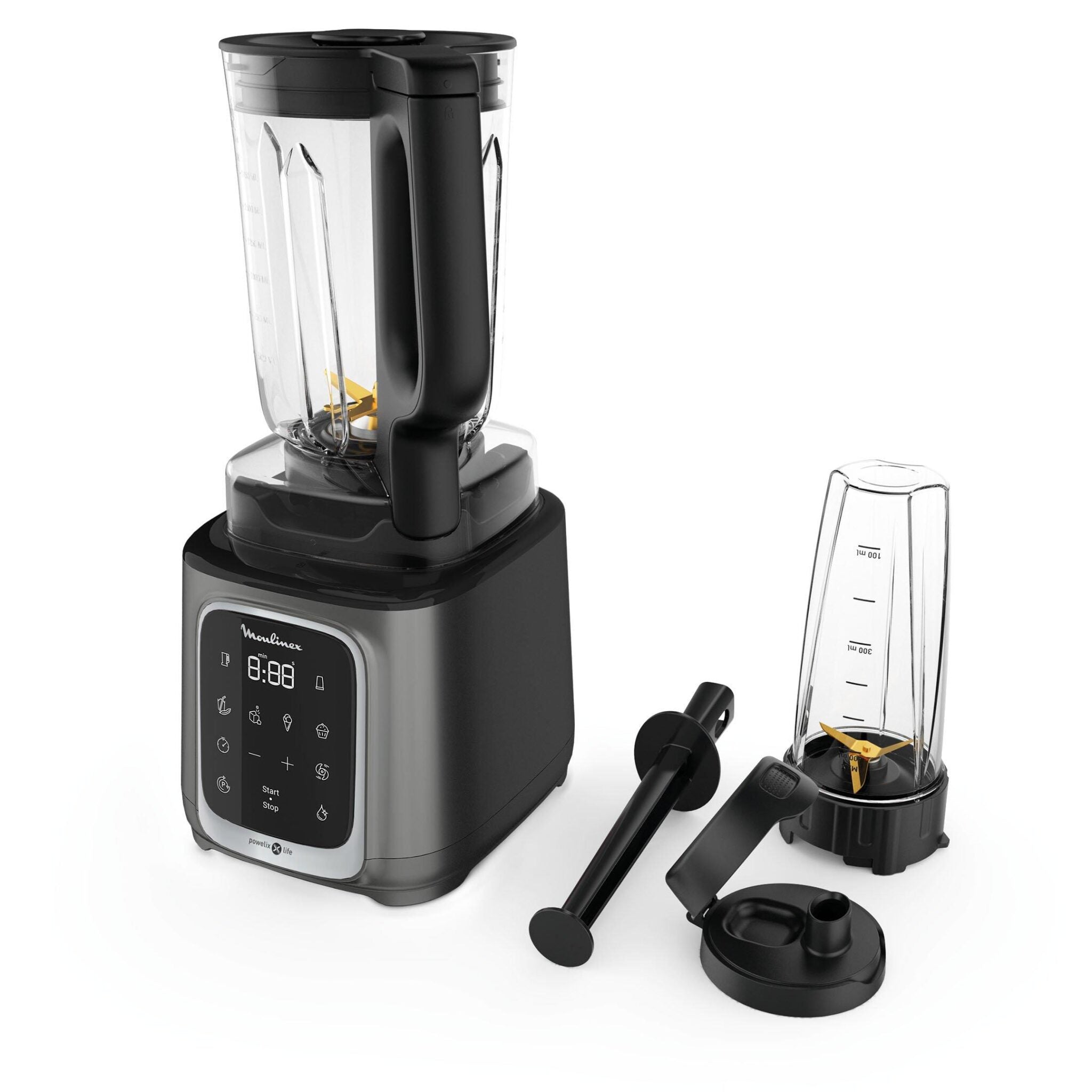 Moulinex High Speed Blender, 1600W (Black)