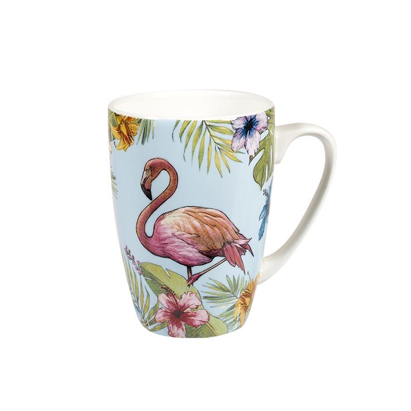 Churchill Reignforest Rowan Mug Flamingo, 275 ml - Whole and All