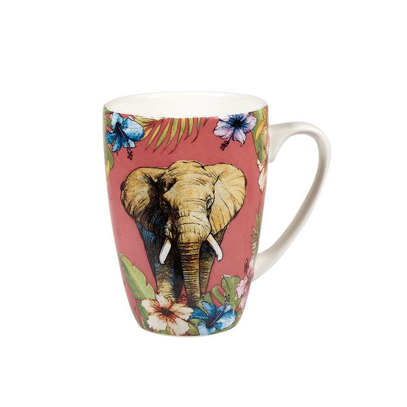 Churchill Reignforest Rowan Mug Elephant, 275 ml - Whole and All