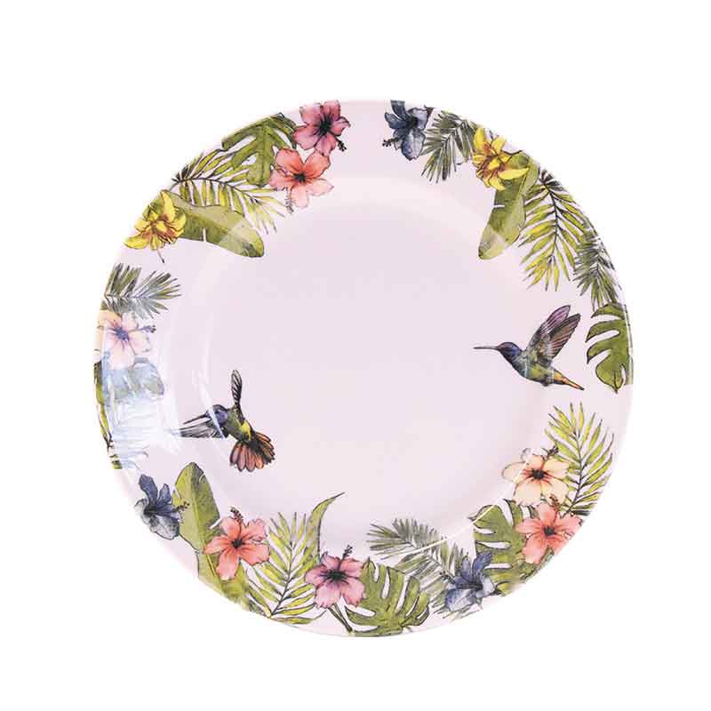 Churchill Reignforest Mint Dinner Plate, 26 cm - Whole and All