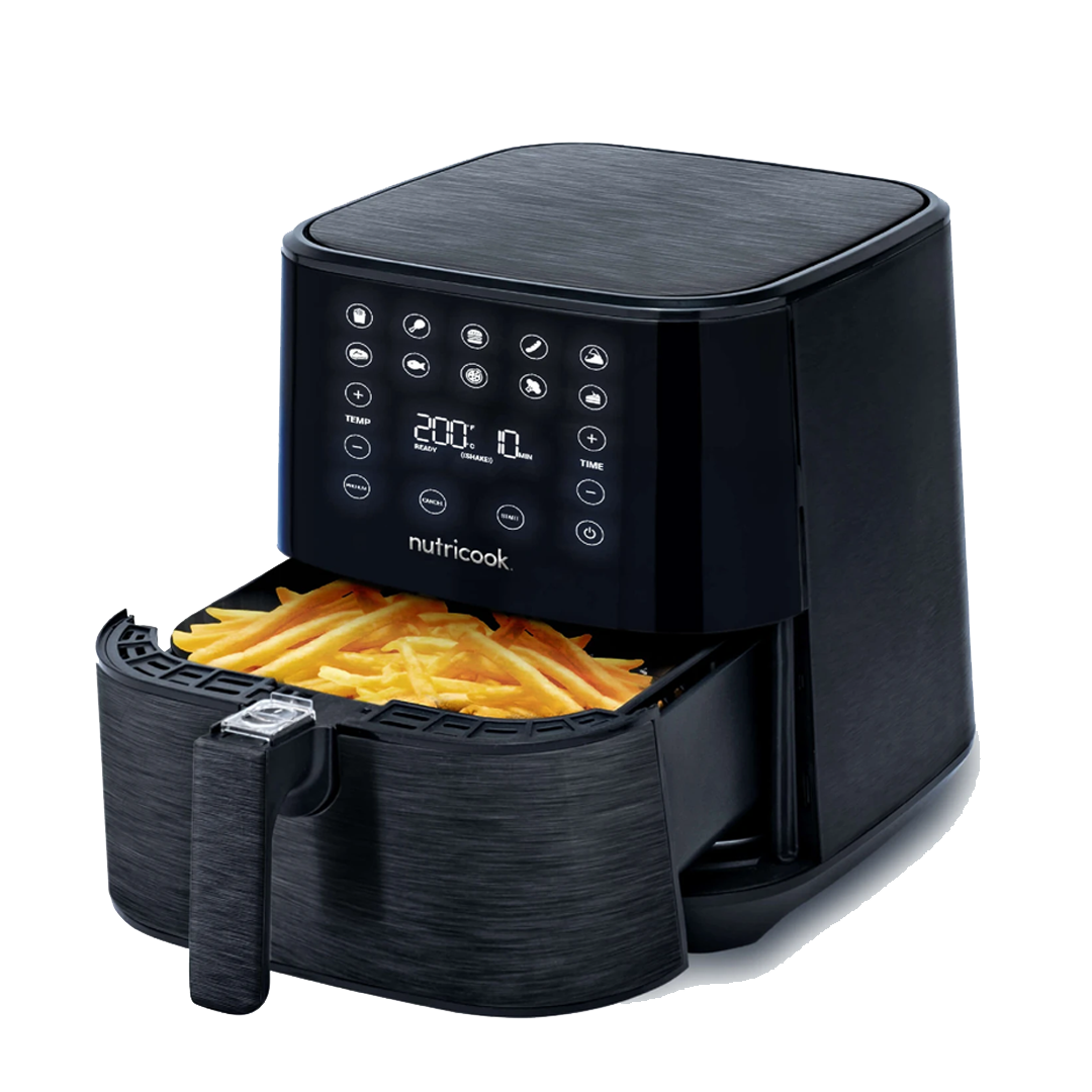 Smart Indoor Grill & Air Fryer XL 8.5L – Nutricook