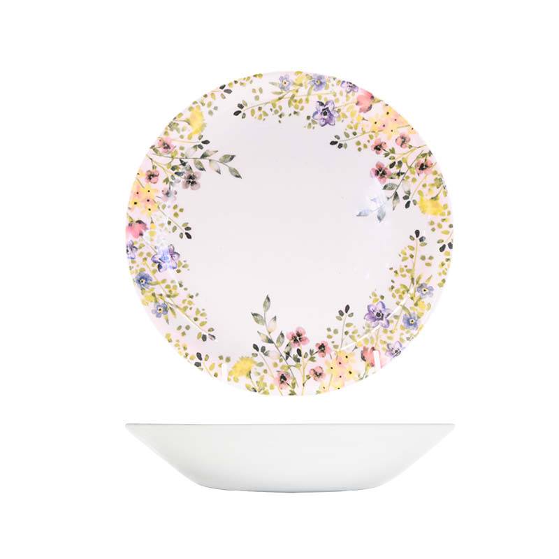 Churchill Wildflower Bloom Mint Coupe Bowl, 20 cm - Whole and All