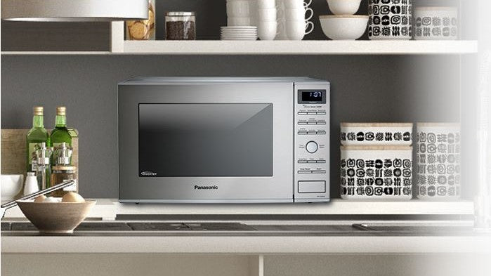 Panasonic  Microwave Oven, Solo, Inverter, Stainless Facia, 32L, 1000W