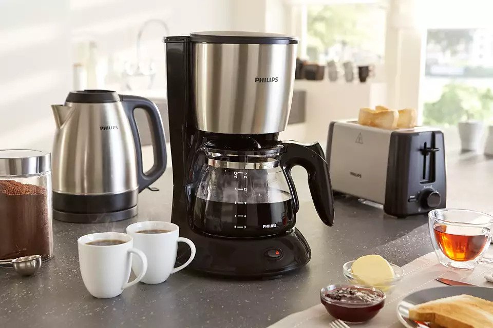 Philips Daily Collection Coffee Maker (Black)
