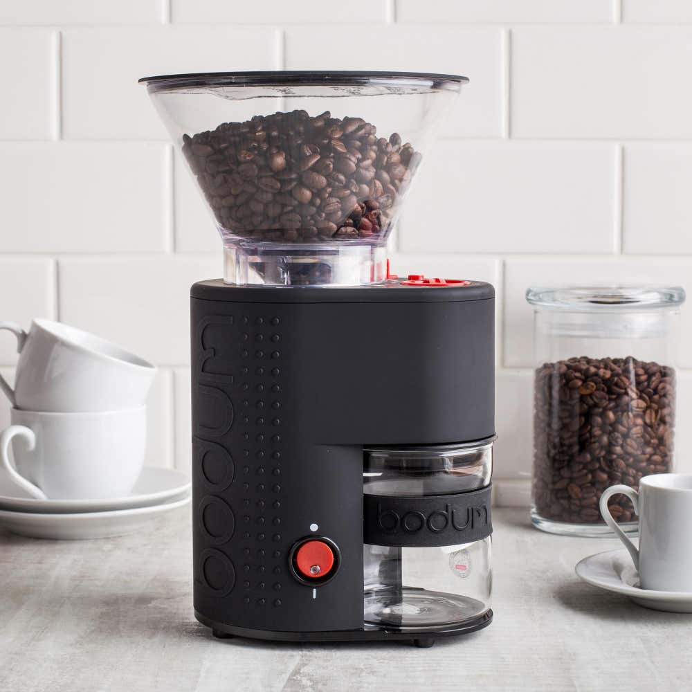 Bodum Bistro Electric Coffee Grinder, 160W (Black)