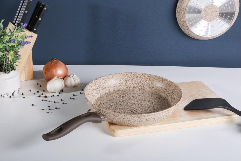 Falez Creamy Premium Frying Pan 32 Cm