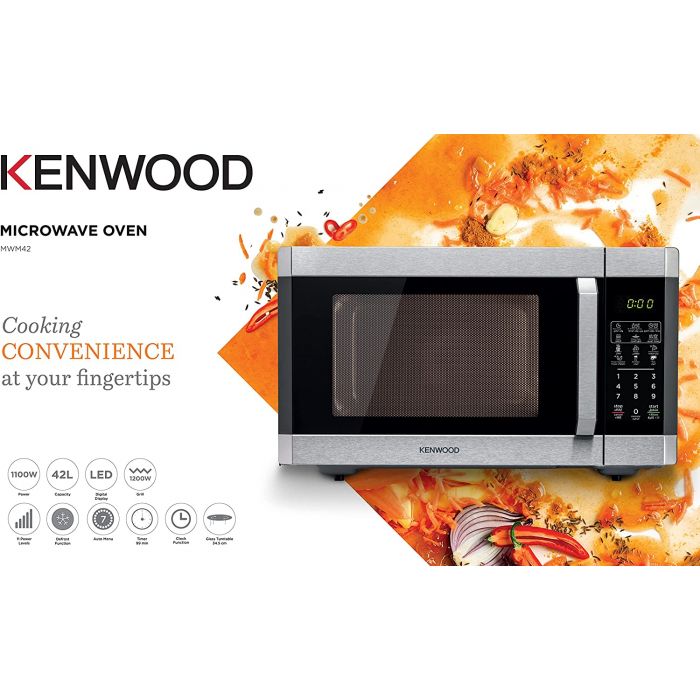Kenwood Microwave Oven 42L MWM42.000BK, 1100W
