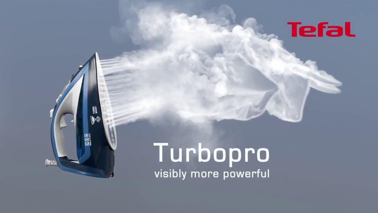 Tefal New Turbo Pro Steam Iron (2600W) - Whole and All