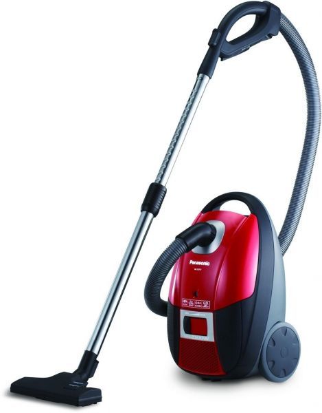 Panasonic Vacuum Cleaner, Bagged Canister, 2300W (Red)