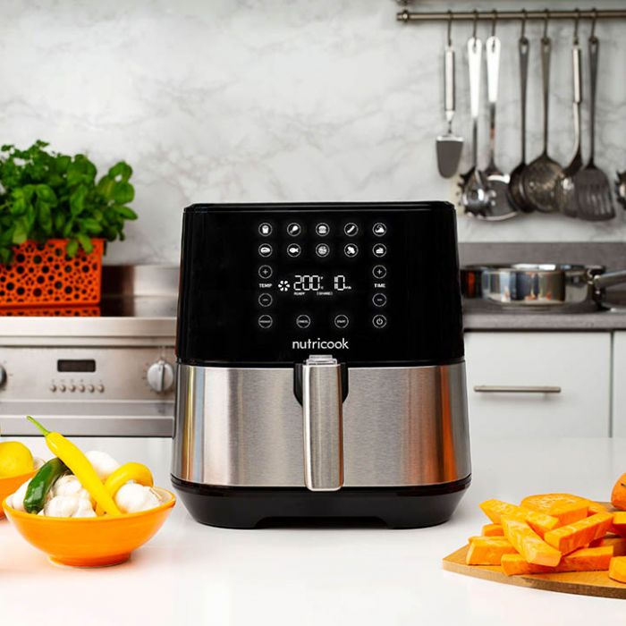 Nutricook Rapid Air Fryer, Digital Control Panel Display Nutricook Rapid Air Fryer, Digital Control Panel Display
