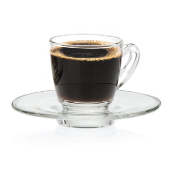 Ocean Kenya Espresso Cup, 65 ml With Saucer (Set of 6 Pcs)