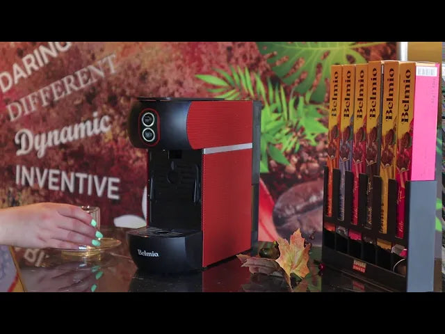 Belmio Elite Espresso Machine, 1 L (Red)
